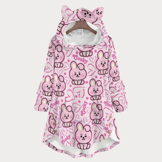 Brooklyn Republic™ "Cooky" Women's Flannel Hoodie