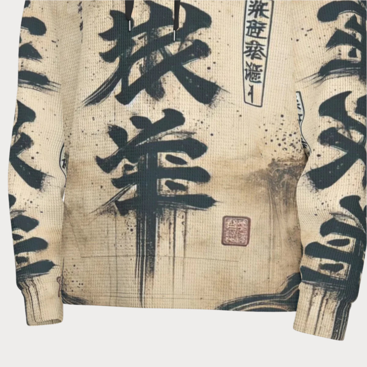 STAY TRUE™ Ninja Scroll Heavyweight Woven Fleece Hoodie