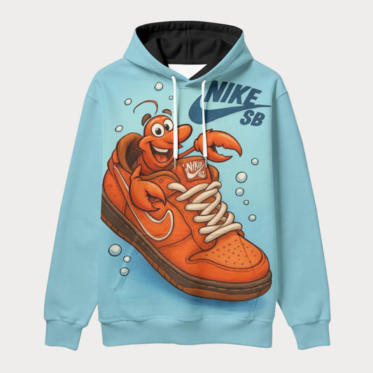 Sole Providerz™ "Lenny Lobster" Dunks Thick Pullover Hoodie