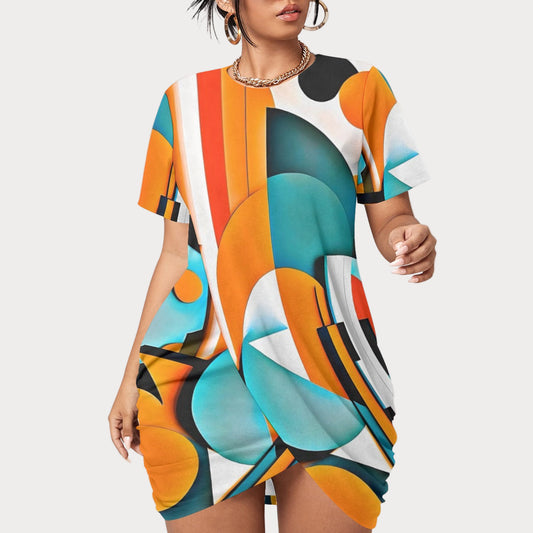 Brooklyn Republic™ Tamborine Summer Women’s Stacked Hem Dress