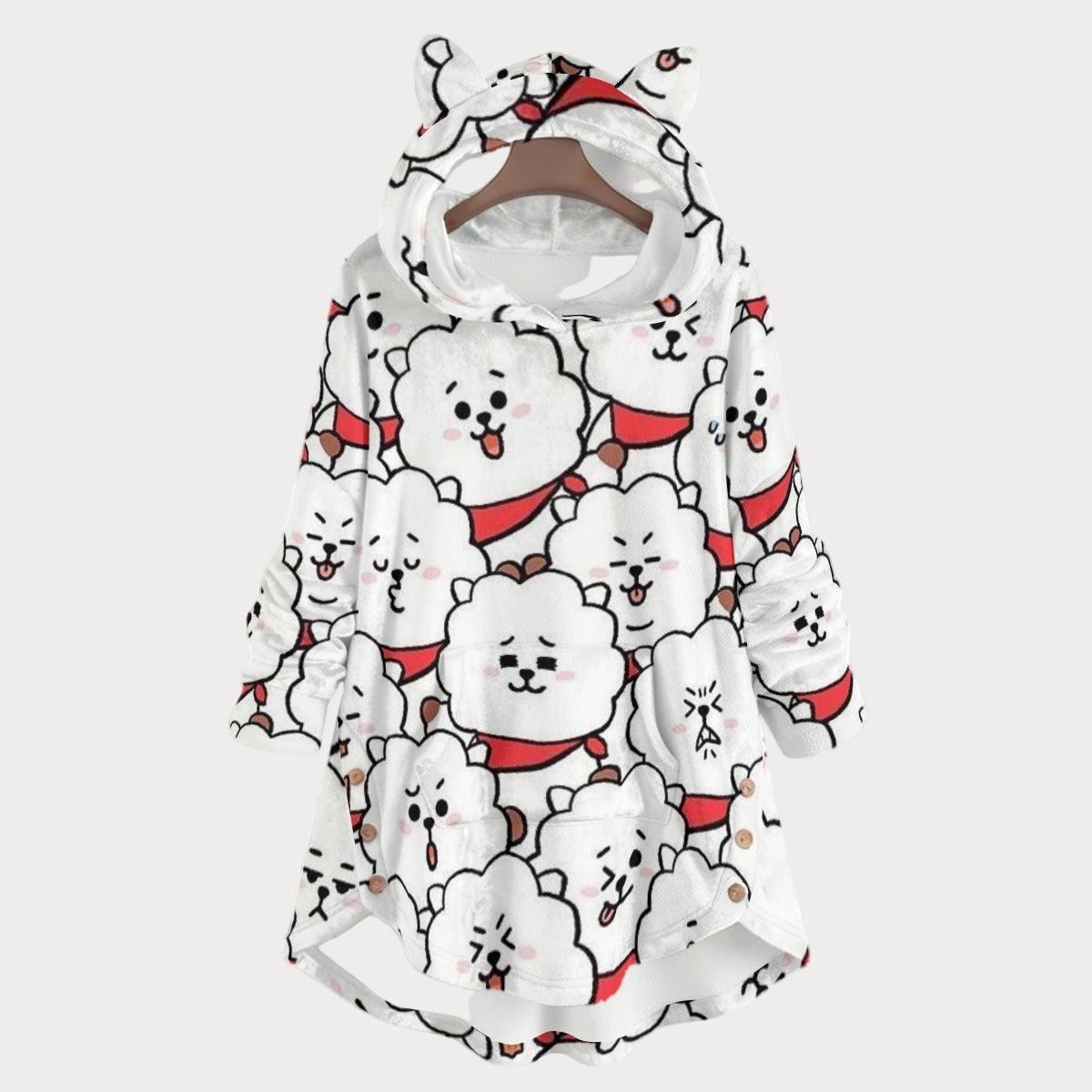 Brooklyn Republic™ "RJ" Women's Flannel Hoodie