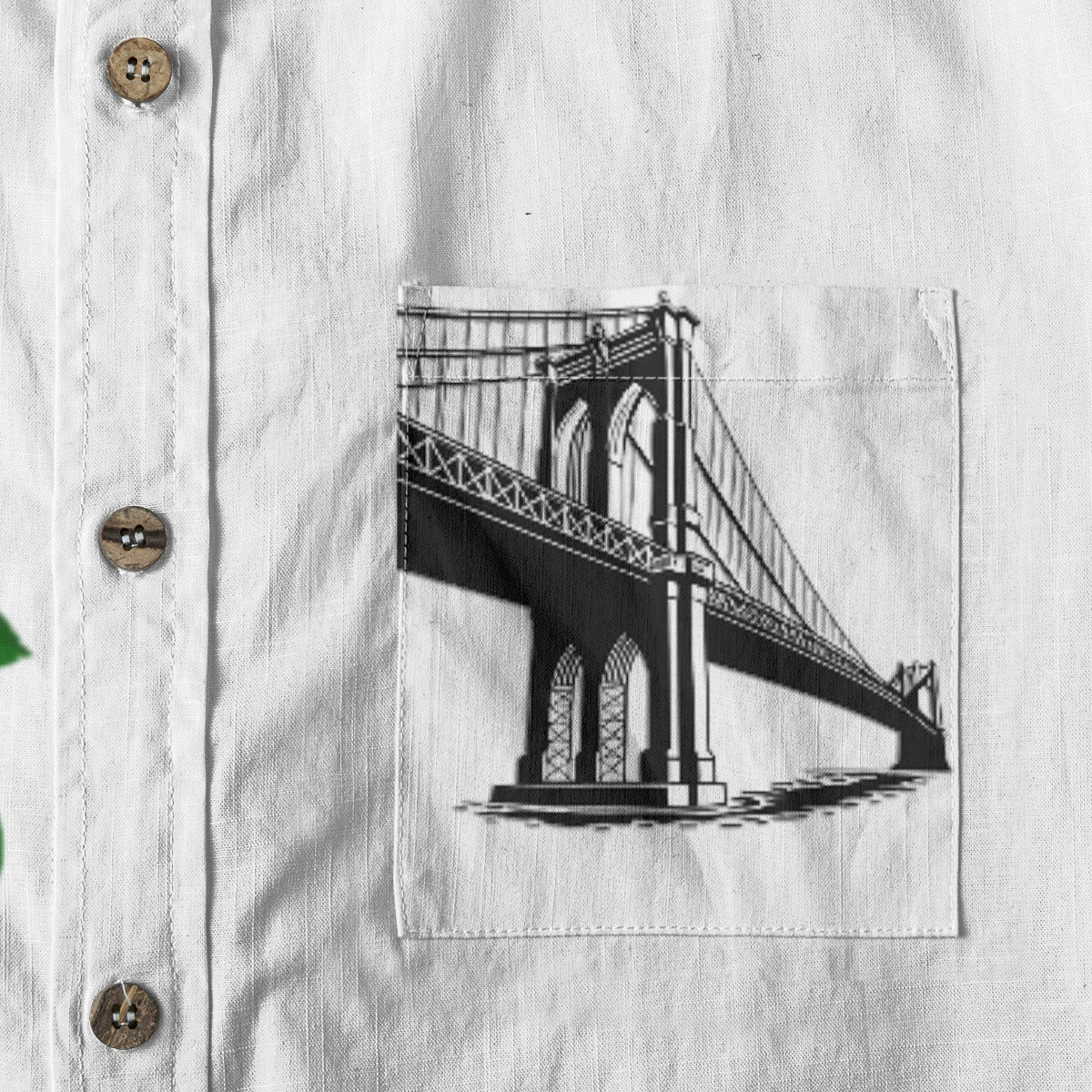 VARSITY™ All Love Men's Breathable Cotton Button-Up