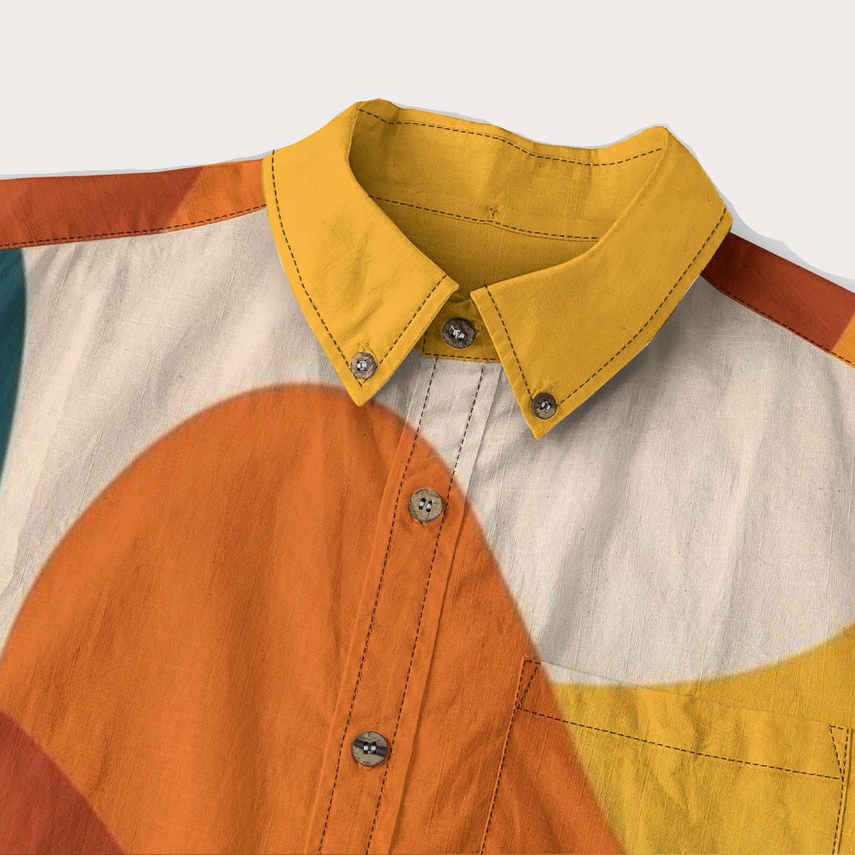 Brooklyn Republic™ Bermuda Sun Men's Lapel Long Sleeve