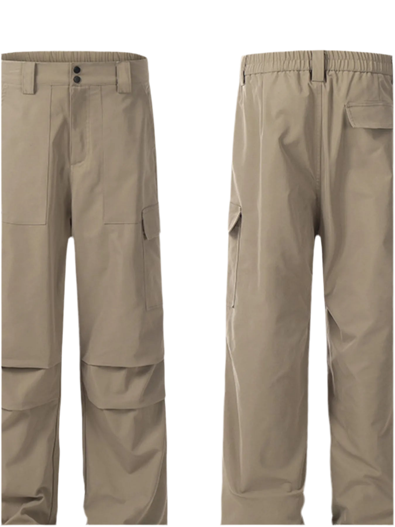 Brooklyn Republic™ Men's Straight Cargo Pants with Multi Pockets