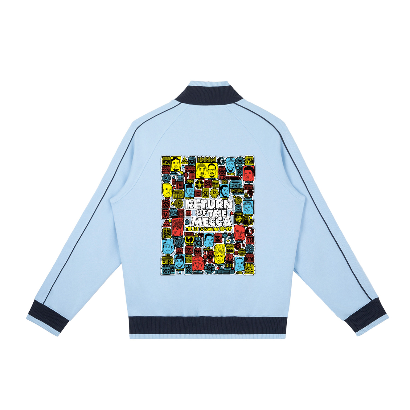 Brooklyn Republic™ "Return to Mecca" Raglan Zip Track Jacket
