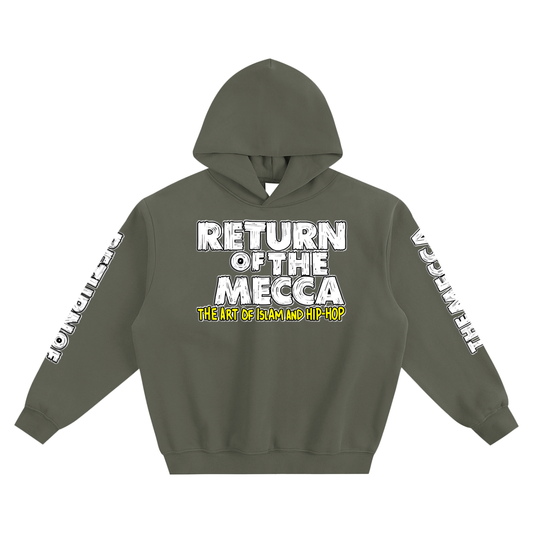 Brooklyn Republic™ "Return to Mecca" Fleeced Boxy Hoodie