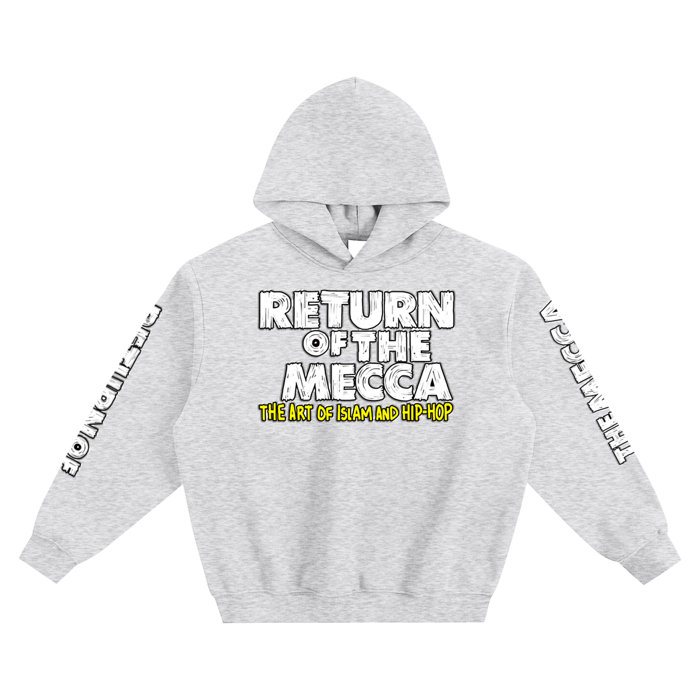 Brooklyn Republic™ "Return to Mecca" Fleeced Boxy Hoodie