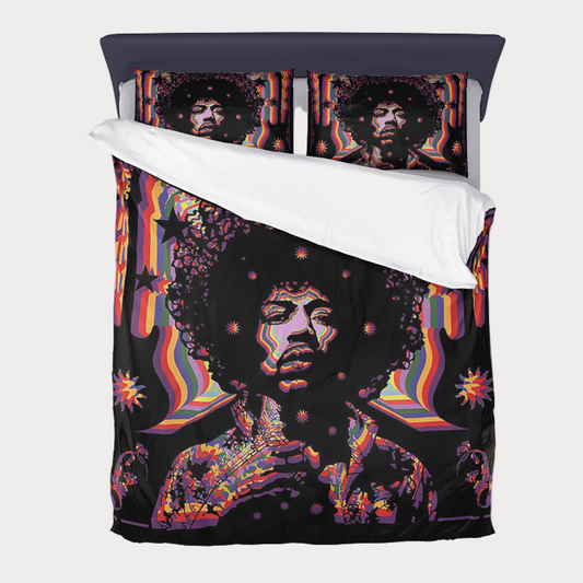 Brooklyn Republic™ "Jimi's Experience" Microfiber Duvet Cover