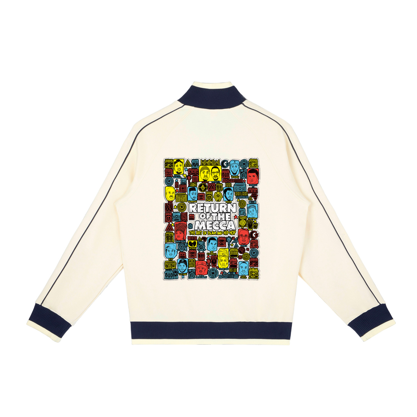 Brooklyn Republic™ "Return to Mecca" Raglan Zip Track Jacket