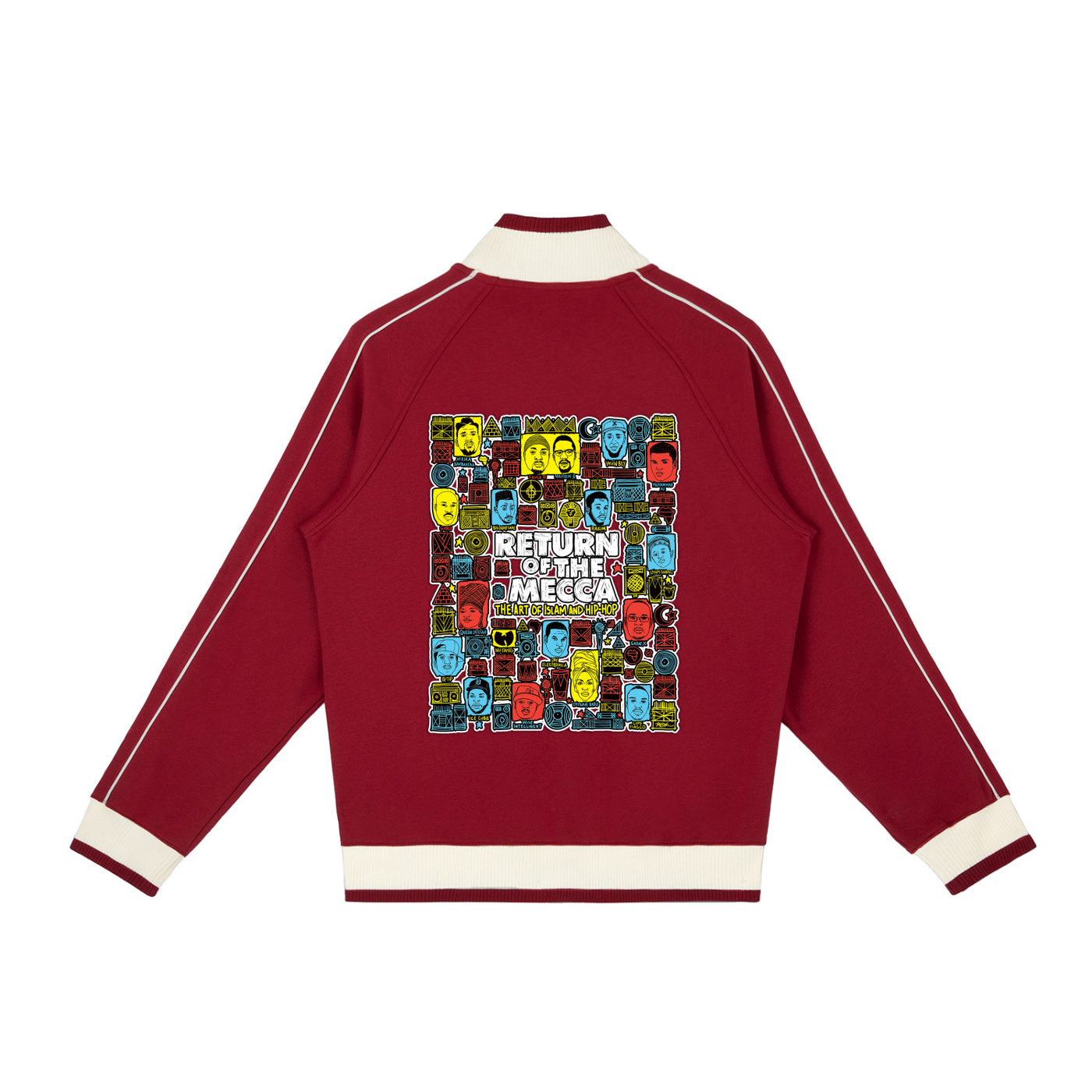 Brooklyn Republic™ "Return to Mecca" Raglan Zip Track Jacket