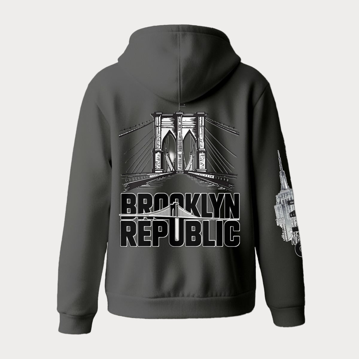 Brooklyn Republic™ Essentially Brooklyn Zip Sweatshirt