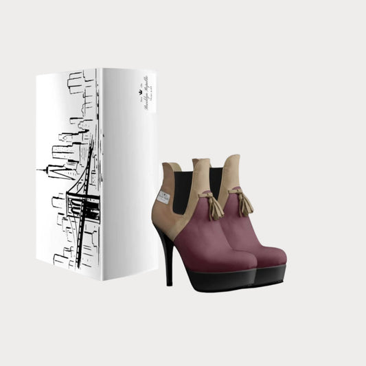 U.S.F™ - Dora Milaje Tassels Platform Pump (Pre-Orders)