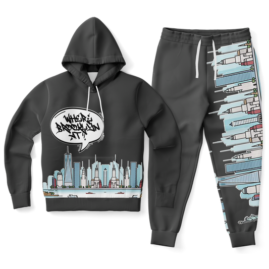 STAY TRUE™ - Where Brooklyn At? Fleece Sweatsuit