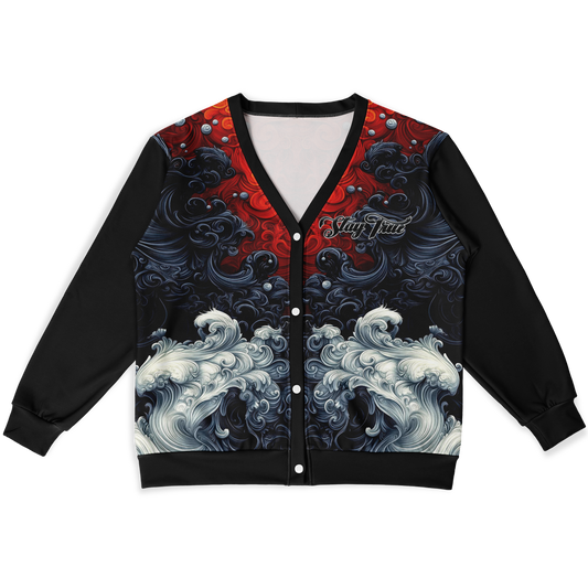 STAY TRUE™ Fire and Ice Cardigan Sweater