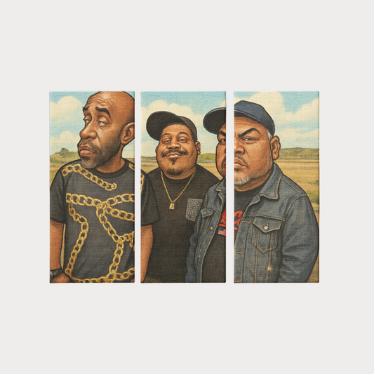 Brooklyn Republic™ "Exodus" 3 Piece Canvas